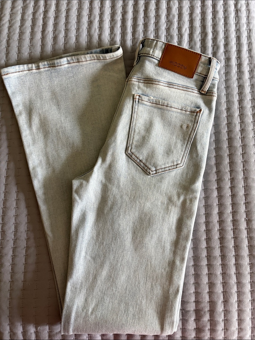 Hidden Women’s Boot Cut Jeans - Light Wash